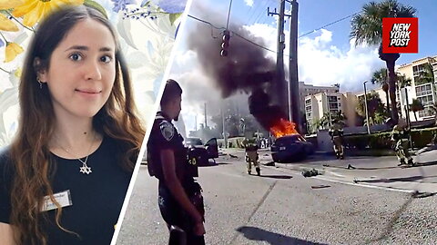 Police try in vain to rescue woman trapped in burning Tesla