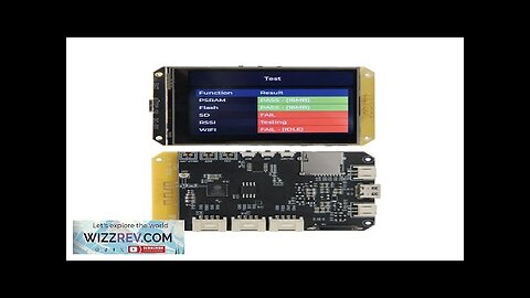 LILYGO T-HMI ESP32-S3 2.8 inch Resistive Touch Screen Support TF WIFI bluetooth Review