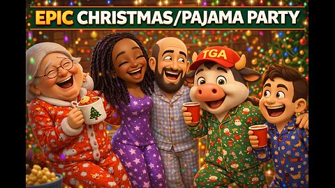 EPIC CHRISTMAS PAJAMA PARTY!!!