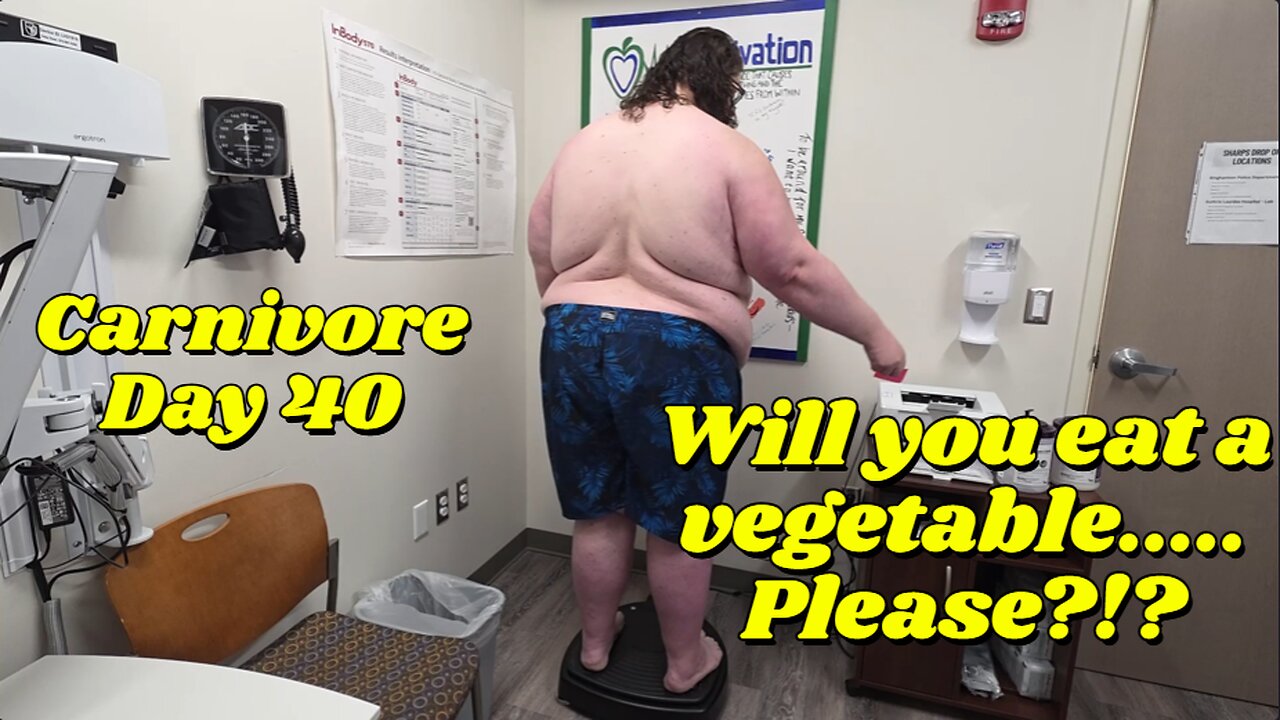 Full BIA Scan results! 500lb Man vs. Scale