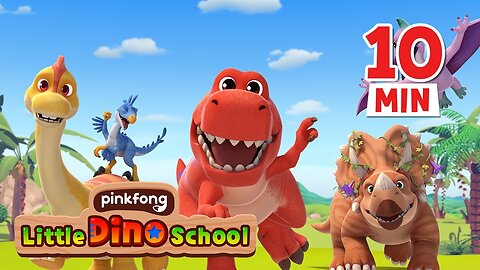 Welcome to Dino School! | Dinosaur Cartoon | Compilation