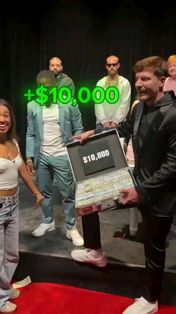 find the real celebrity and win 10k doller mester beast#short#funny