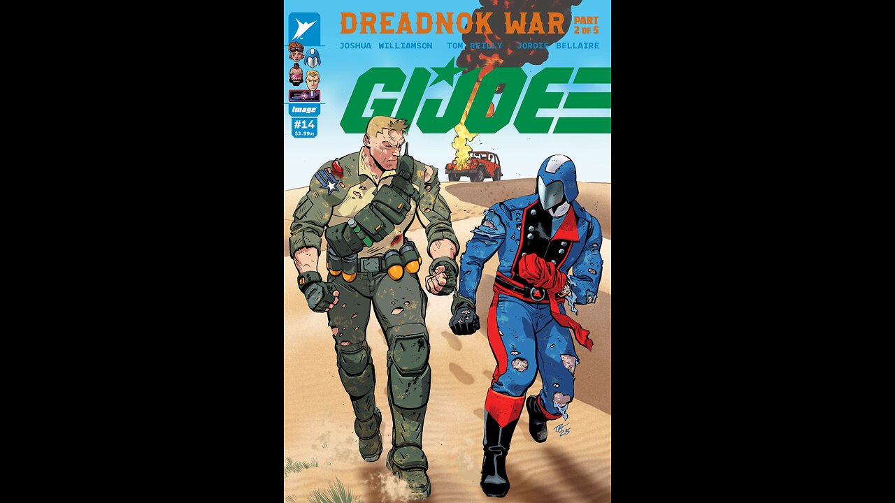 GI Joe #14 Image Comics #QuickFlip Comic Book Review