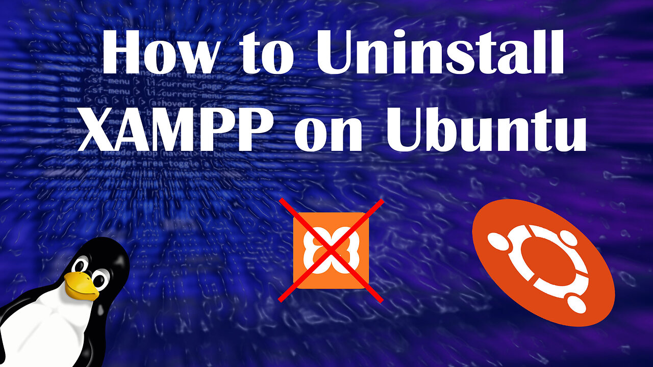 How to uninstall (delete) XAMPP on Ubuntu