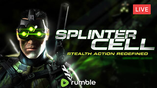 MY FIRST STREAM OF 2026 :: Tom Clancy's Splinter Cell (2002) :: THIS GAME IS 23 YEARS OLD {18+}