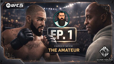 UFC 5: Career Mode - Part 1 - J.B. Gunner Starts Training for the Big Time After Backyard Brawl!