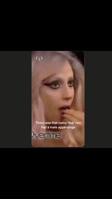 Baphomet Ladyboy Gaga "my fans don't care if I have a penis" Well she has one (link in description)