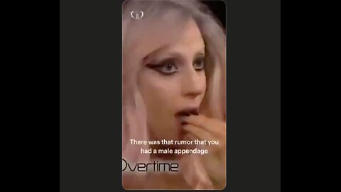 Baphomet Ladyboy Gaga "my fans don't care if I have a penis" Well she has one (link in description)