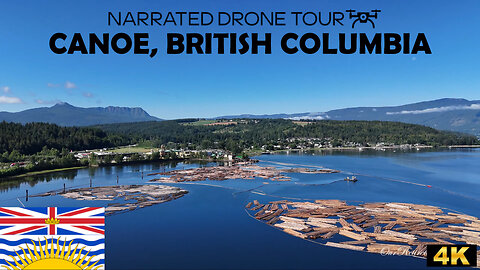 🏖️ Canoe, British Columbia 🌲 | 4K Drone