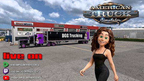 🔴 [FR/ENG] 🚚Deaf Gamer Trucks USA! Epic Loads & Fails | Chat Rules the Road!🚚🛣 💜 Nov RCP #8