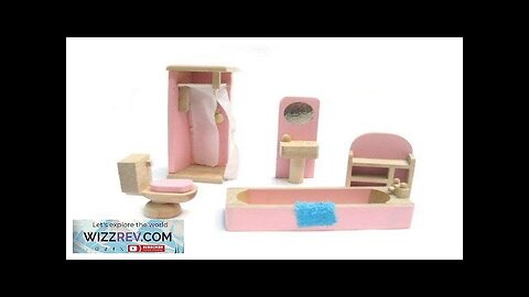 All 4 Kids Wooden DollHouse Furniture Miniature Start Set Review