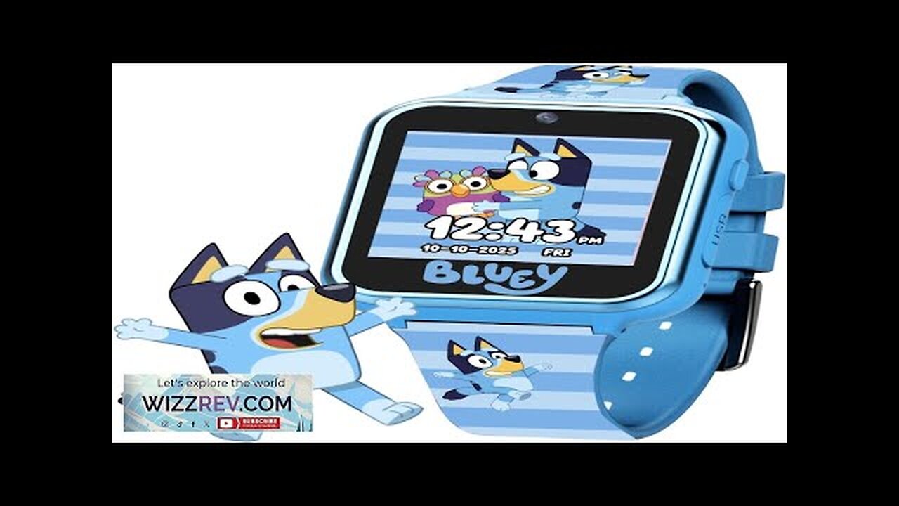 Accutime Bluey Kids Smartwatch with Camera Games Pedometer and Audio Recorder Review