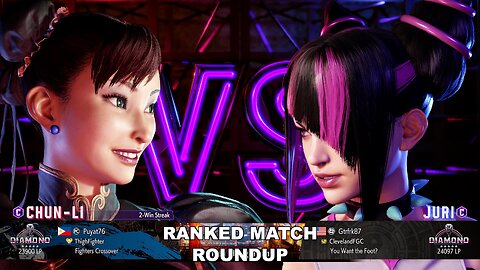 Kuya Kalbo SF6 Ranked Match Roundup. Chun Li 4 star Diamond Rank [Hori Fight Stick]