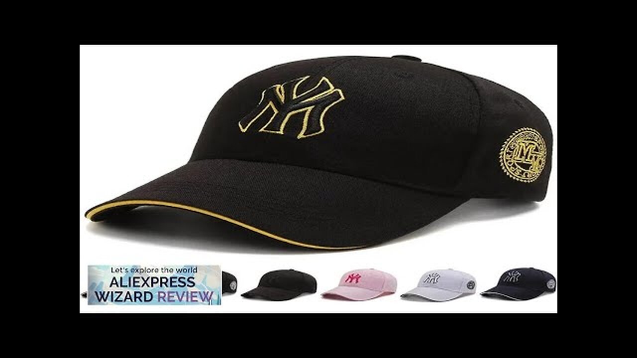 Hat Men's Casual Korean Version Outdoor Versatile Sunscreen Embroidery Letter Cap Couple Review