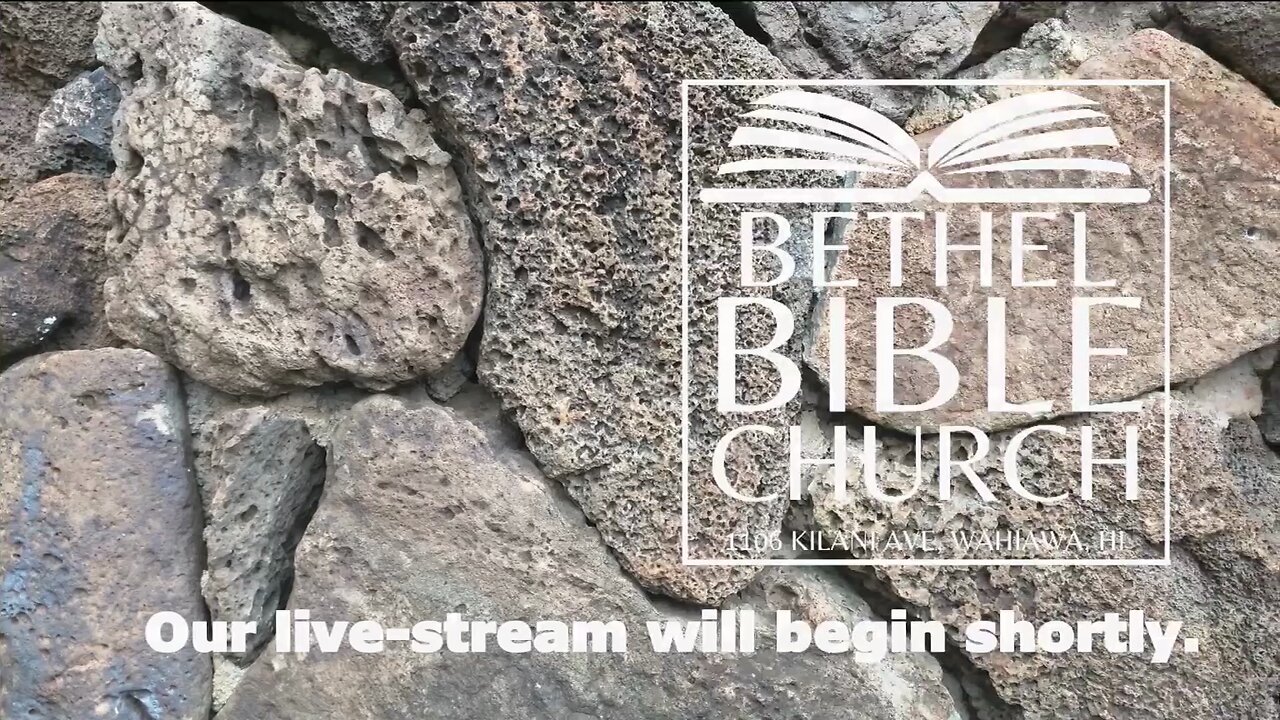 Bethel Bible Church Live Stream 2025-03-09 Sunday School