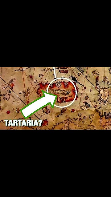 Wusste er genau wo sich Tartaria befand und hat es aus der rätselhaften Karte zensiert?