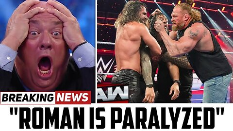 SHOCKING ATTACK! Brock Lesnar and The Vision Destroy Roman Reigns on WWE RAW!