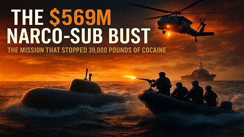 US Navy BLOWS UP Narco-Submarine Loaded With $569,000,000 of Cocaine 😱🚁 | INSANE Real Footage