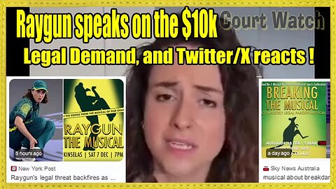Raygun keeps digging a hole for Herself - tries to justify her 10k Legal demand, Twitter Reacts