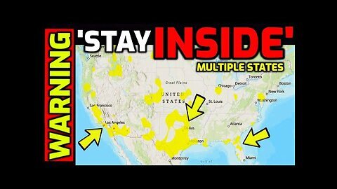 It's SPREADING..... Officials just issued 'Stay Inside' Orders for Multiple States