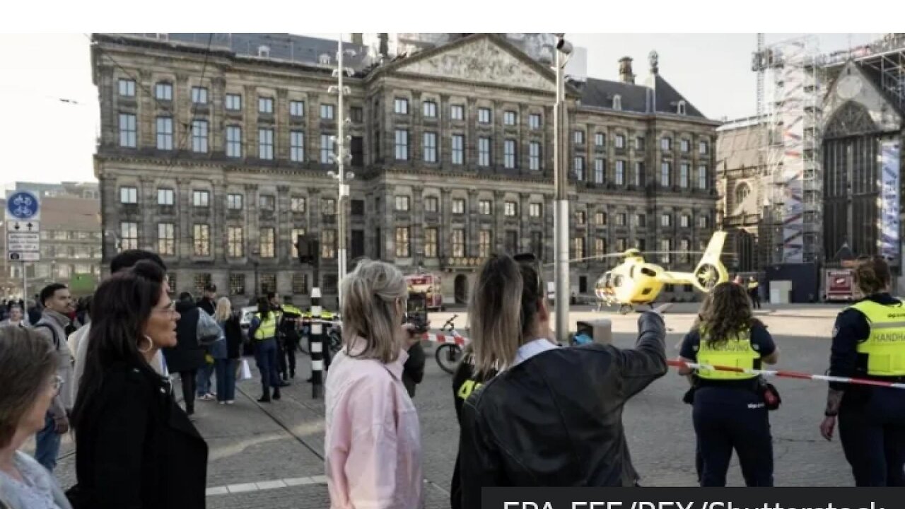 Five people injured in stabbing in Amsterdam, police say