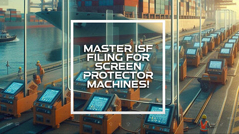 Mastering the ISF: Filing for Screen Protector Cutting Machines