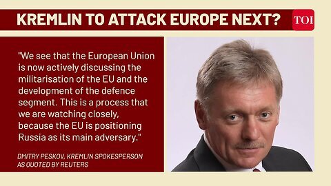 Russia Vs Europe War Next_ Kremlin Threatens EU Over Military Plans, Ukraine Support