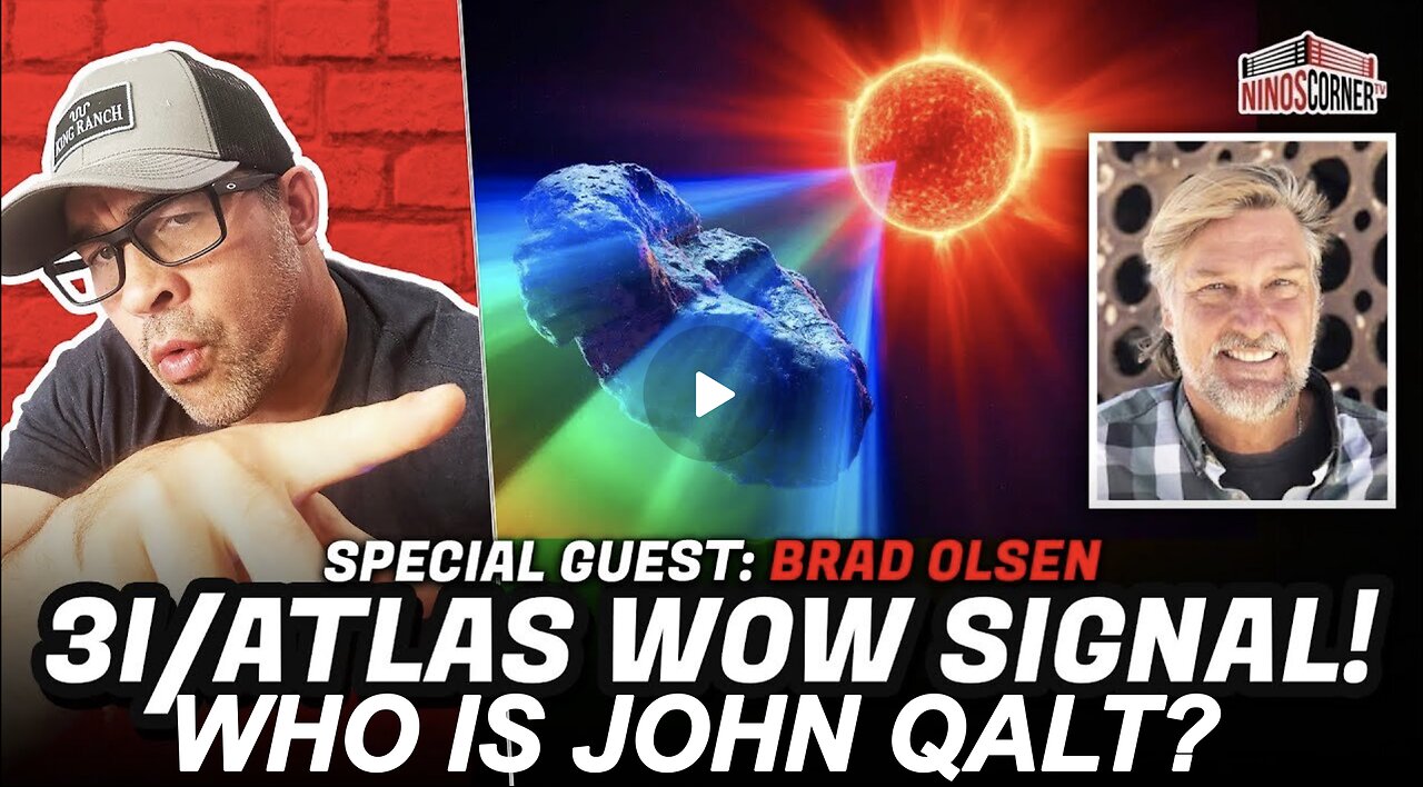 NINO W/ BRAD OLSEN-3I:ATLAS Sends WOW Signal! Pete Hegseth Briefs Generals on its Approach?