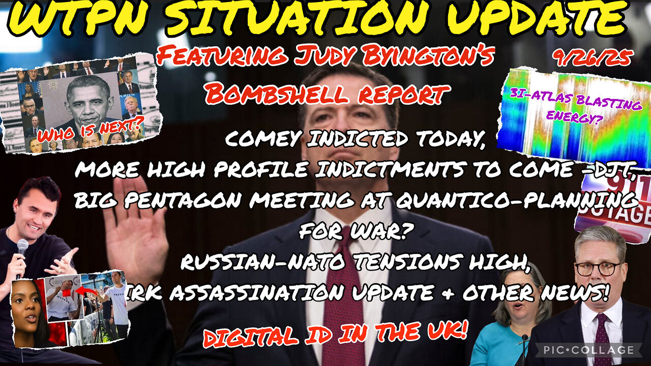 WTPN ~ Judy Byington ~ Situation Update ~ 9-26-25 ~ Trump Return ~ Restored Republic via a GCR