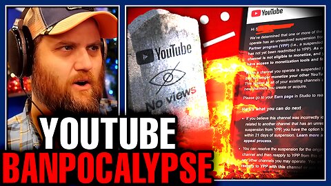 Youtube Just BANNED 21 Million Channels In A Month & It's Getting Much Worse! AI Moderation Is Bad