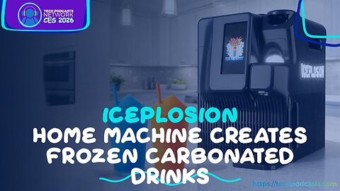 ICEPLOSION: The Future of Frozen Fizzy Drinks at Home is Here @ CES 2026