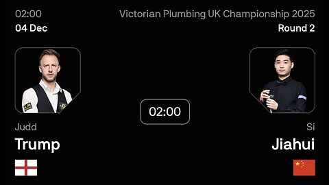 🔴 ถ่ายทอดสดสนุกเกอร์ 🏴󠁧󠁢󠁥󠁮󠁧󠁿 จัดด์ ทรัมป์ VS ซือ เจียฮุย 🇨🇳 ศึก ยูเค แชมเปี้ยนชิพ