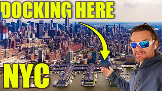 Sailing Into New York City! Docking My Boat in the Heart of Manhattan