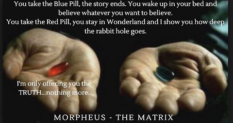 Comments 293-295: Please Take The "Red Pill". WHY? P. L. O. Lumumba is Right!!