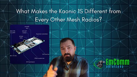 What Makes the Kaonic 1S Different from Every Other Mesh Radio?