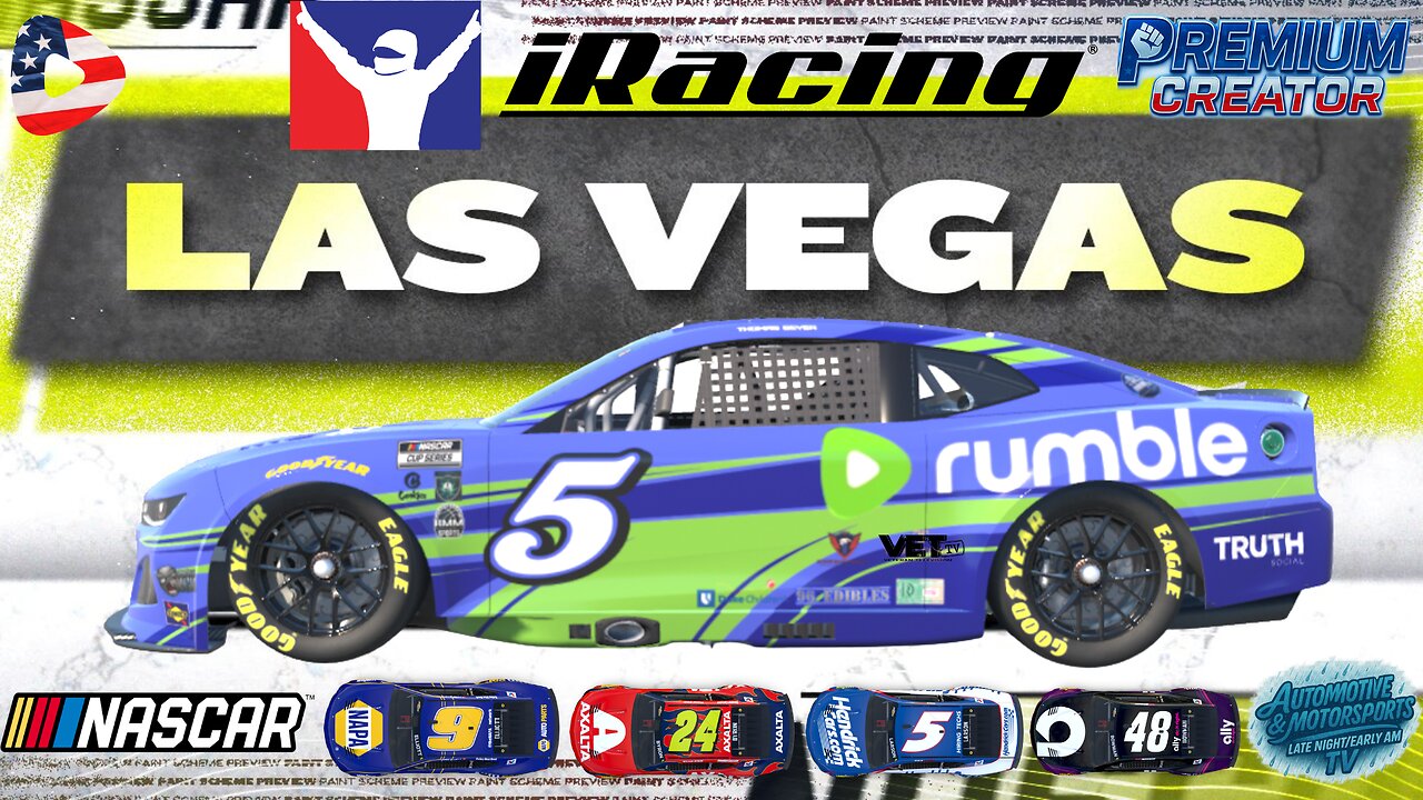 🏴 ☠ NASCAR LAS VEGAS SOUTH POINT 400/FOCUS HEALTH 400 PRAC/QUAL/XFINITY RACE/IRACING ACTION TOO!! (BE AT CUP RACE SUNDAY