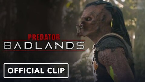 Predator: Badlands - Official 'Trees Attack' Clip (2025) Elle Fanning