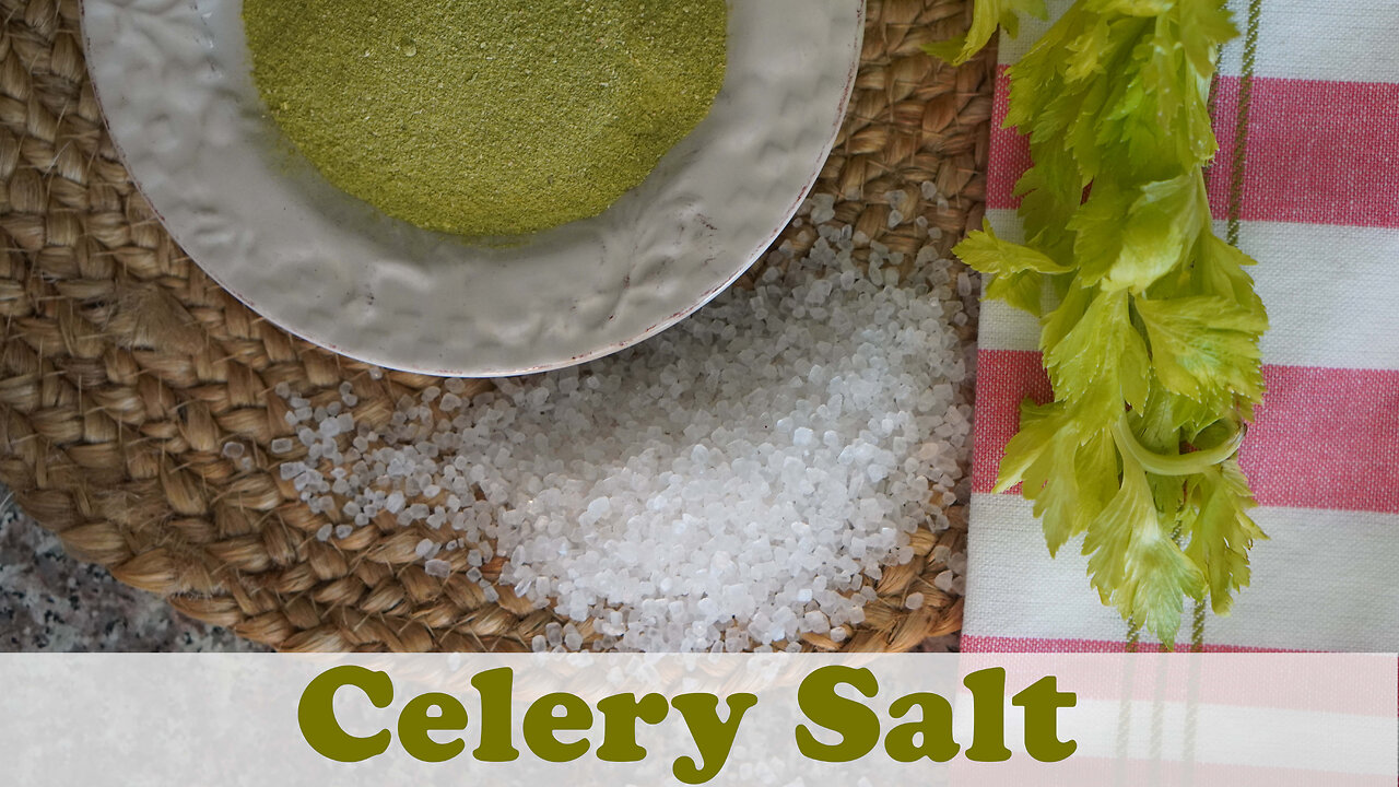 How to Make Celery Salt