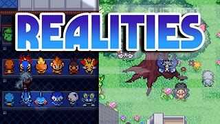 Pokemon Realities - Fan-made Game, 18 gym leaders, side quests, level caps, good graphics