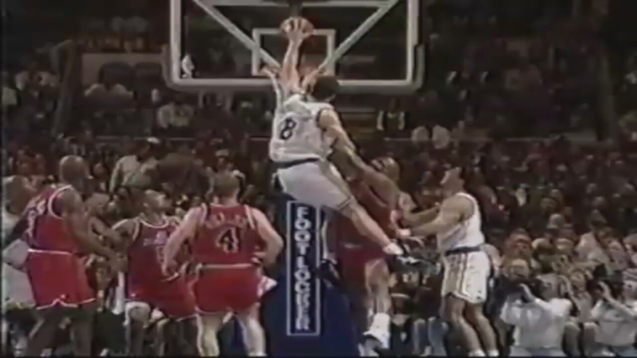 Tom Gugliotta 18 Points 3 Ast 3 Stl Vs. Bullets, 1994-95.