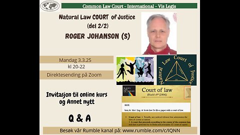 3.3.25: Natural law court of justice v. Roger Johanson