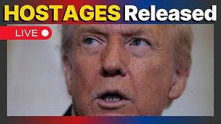 Hostages released as Trump delivers historic speech... Portland descends into bizarre protest