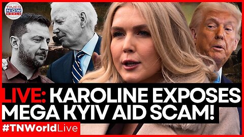 LIVE | White House Press Briefing: Karoline Leavitt Reveals Mega SCAM in $300B Ukraine Aid