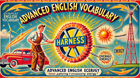 Vocabulary and Pronunciation "HARNESS" Advanced English