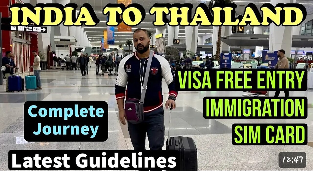India to Thailand tour cover of every single location