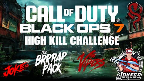 [Part 2] Call of Duty: Black Ops 7 | BRRRAP PACK X THE VIPERS | Highest Kill Count Challenge!