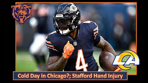 Cold Day in Chicago?; Stafford Hand Injury l Divisional Round vs Rams l Da Bears With Dark