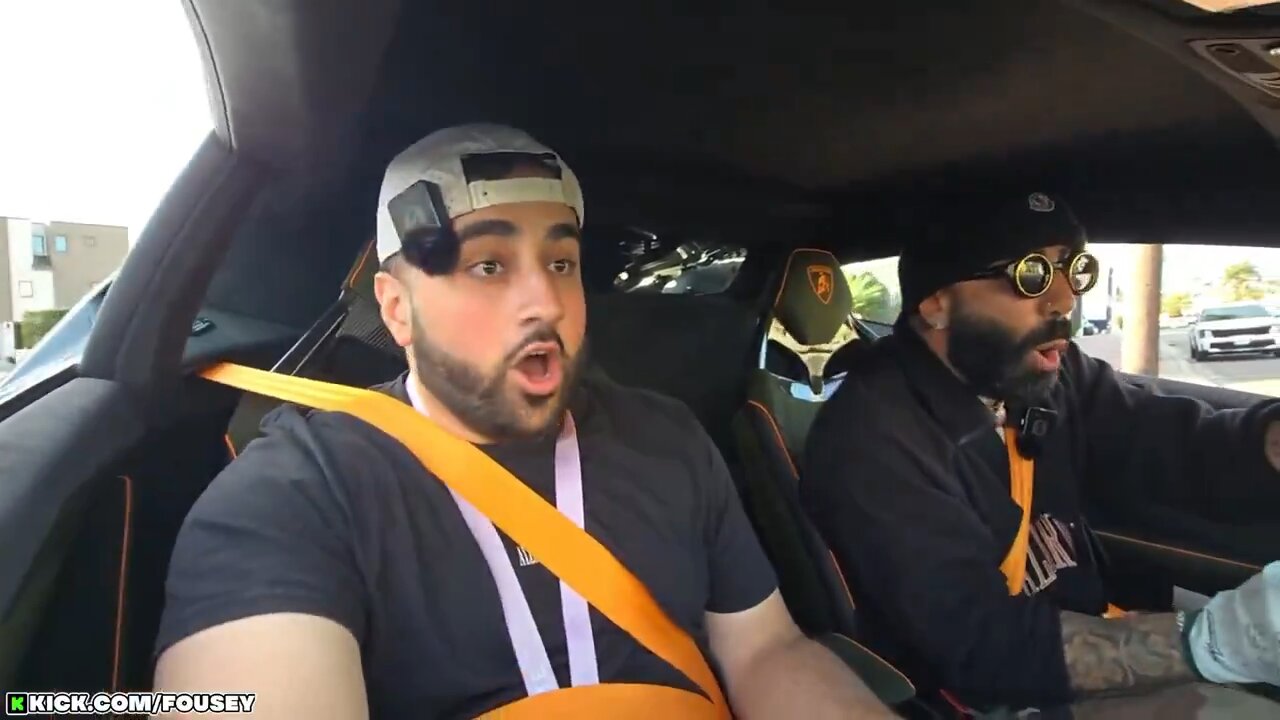 Fousey Scratch His Brand New $350k Lamborghini Sterrato while Leaving the Dealership