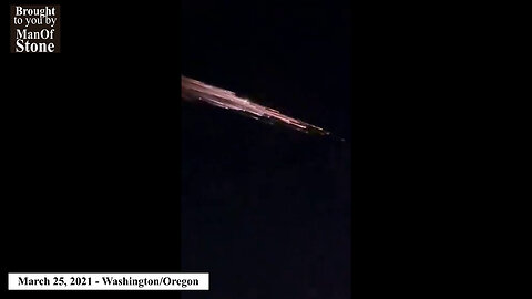 Space Craft Shot Down Over WA/OR Coastline