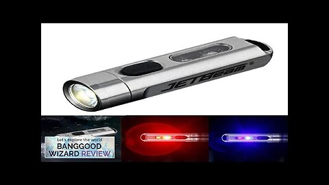 JetBeam MINI 1 ONE 500LM 5-Colors Multi-purpose EDC Flashlight with UV Light Review